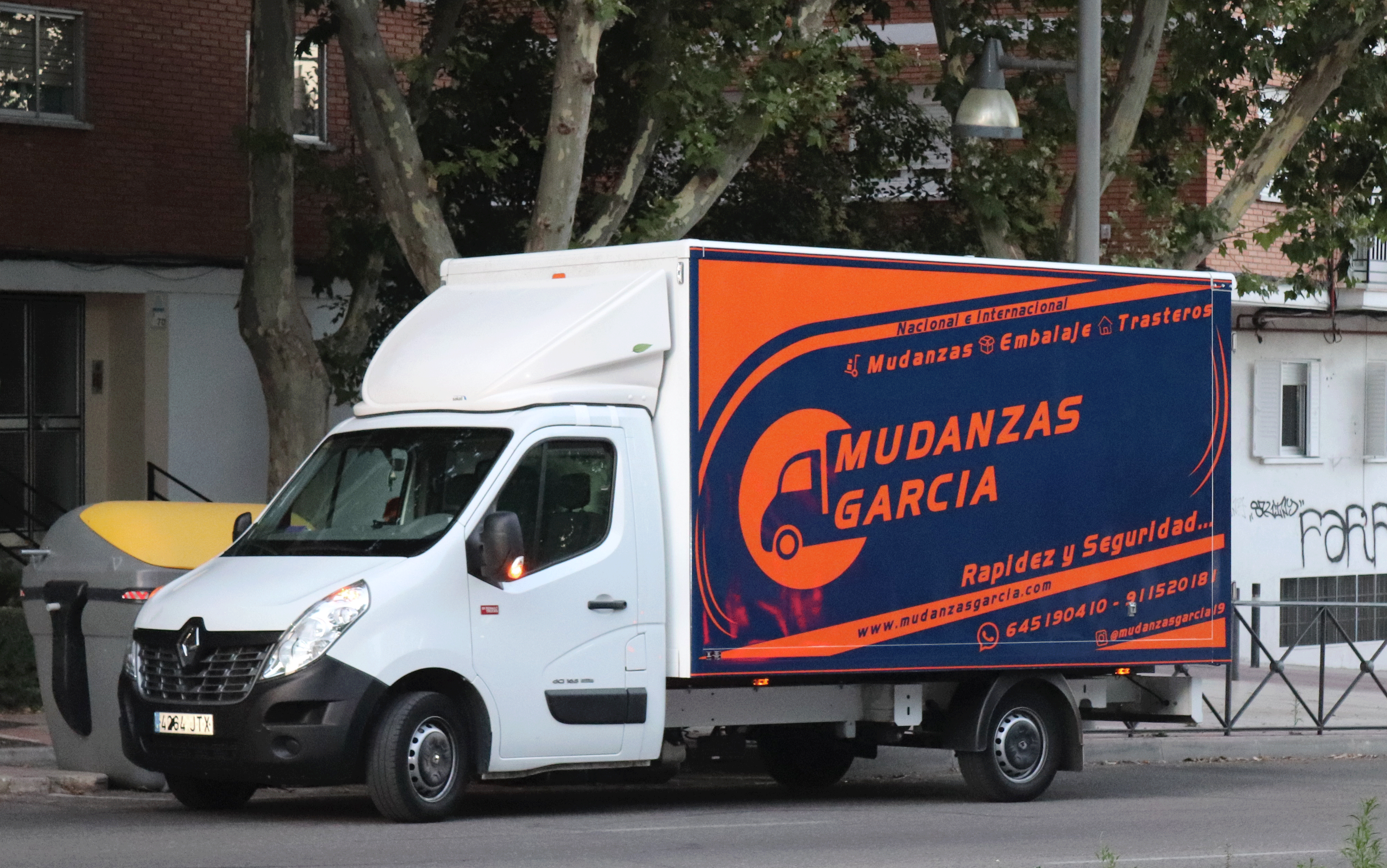 Camión Mudanzas García