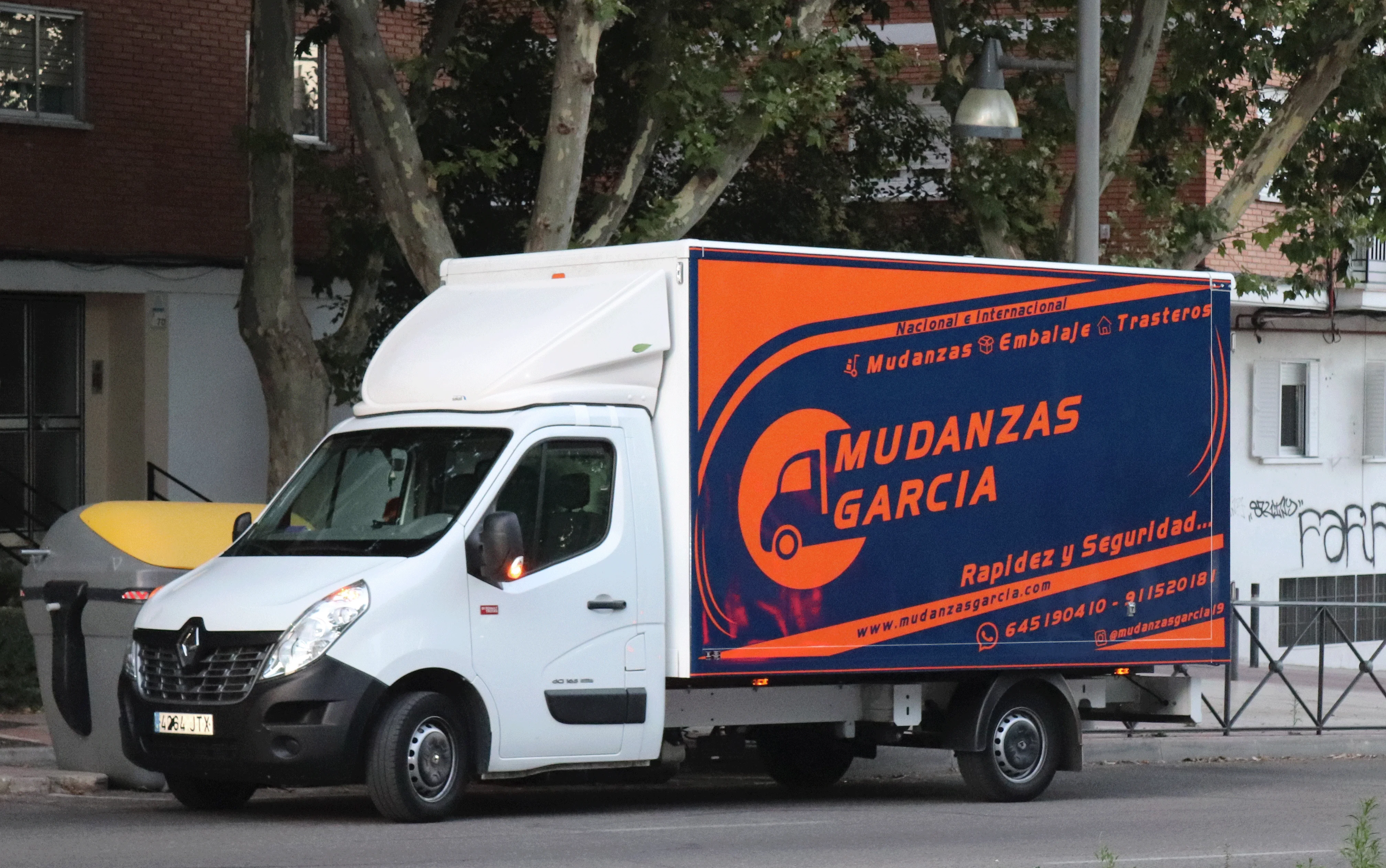 Camión Mudanzas García
